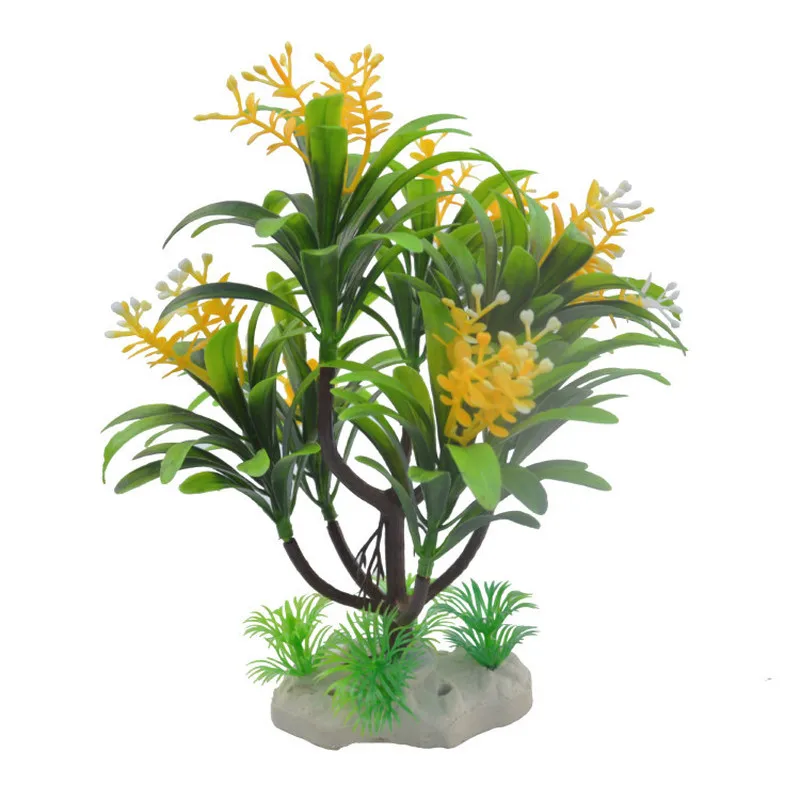 Растения для аквариума имитация водной травы искусственное украшение ландшафта