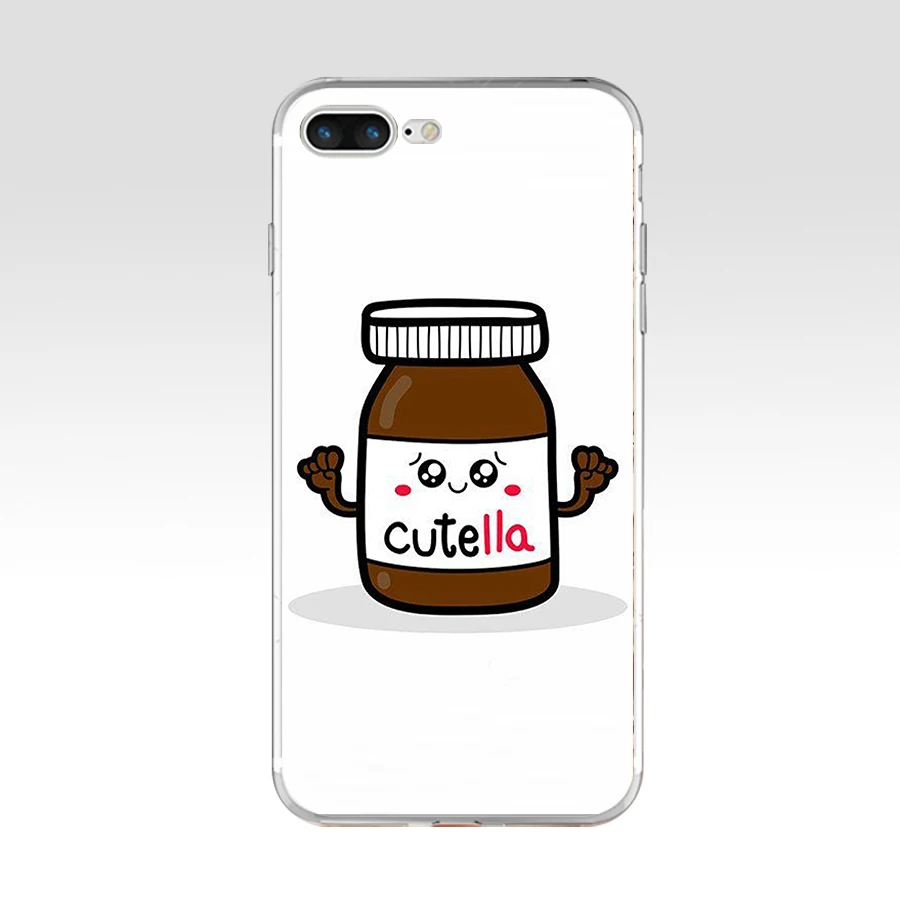 227AQ Nutella Мягкий ТПУ силиконовый чехол для Apple iPhone 6 6s 7 8 plus | Мобильные телефоны и