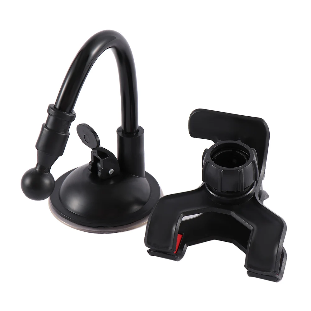 

Multi-function Durable Flexible 360 Degree Rotating Navigation Holder GPS Stand Duckbill Clip Car Mount Bracket With Suction Cup
