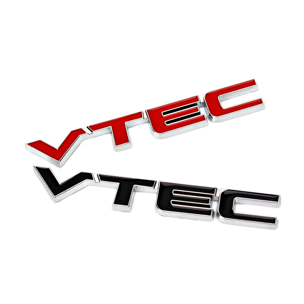 3D VTEC Металлическая Автомобильная Наклейка для Honda Civic Accord Odyssey Spirior CRV EK9 AE86 Corolla Levin