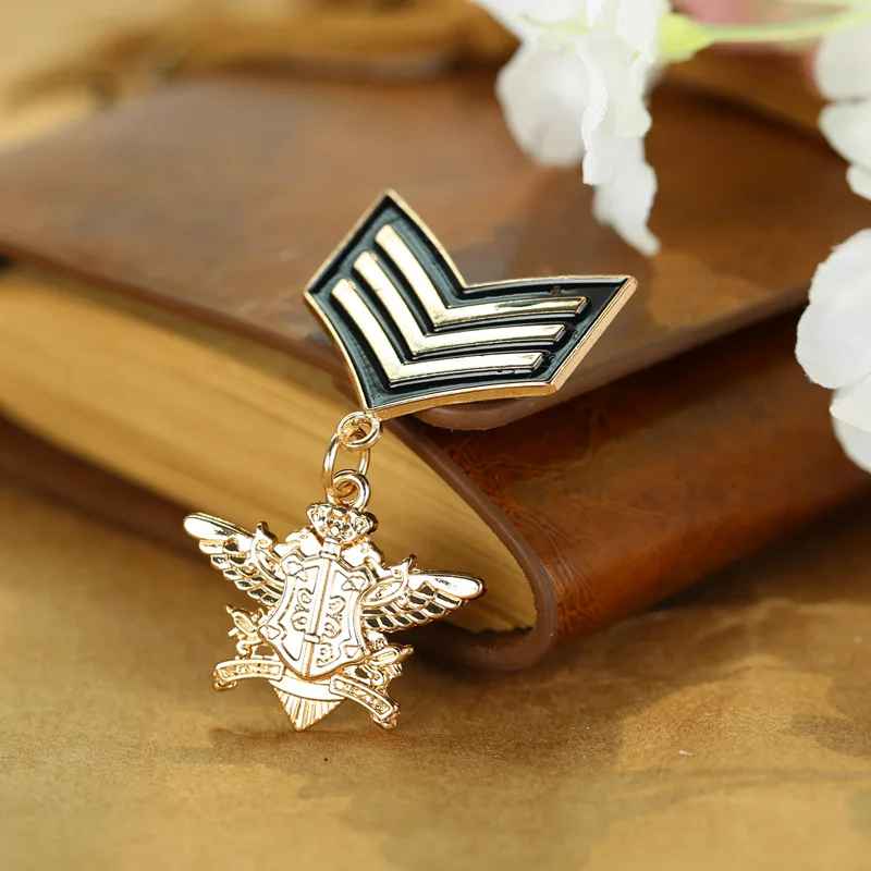 Винтажные мужские медали в британском стиле эполеты значок орла | Украшения и