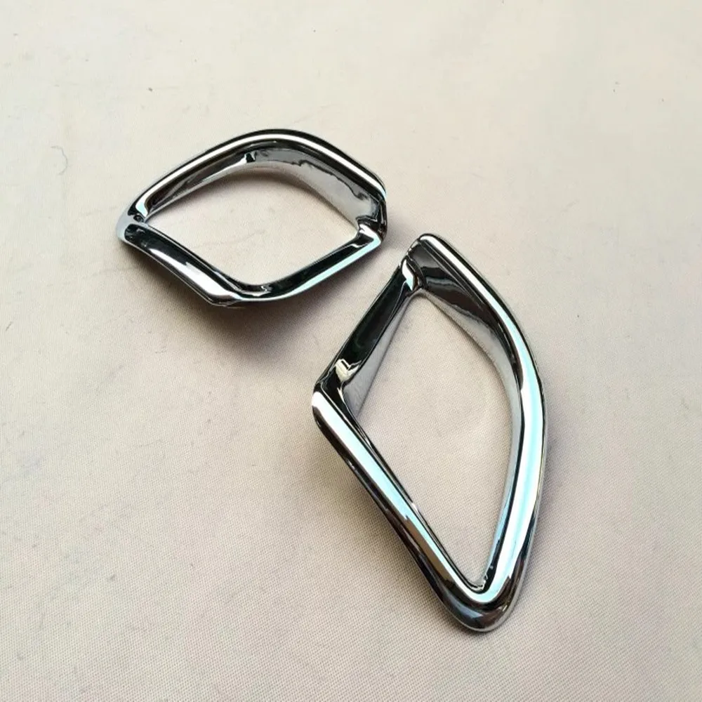 Автомобильная наклейка детектор ABS Хромированная Накладка задняя Хвостовая