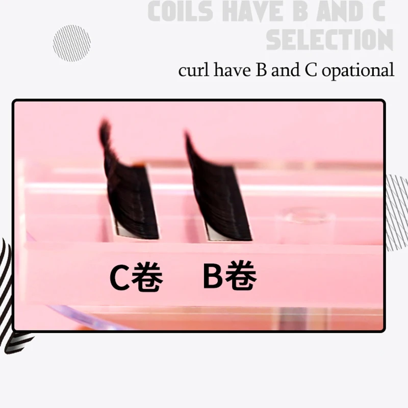 Цветение ресниц автоматический цветение легкий вентилятор ресницы расширение