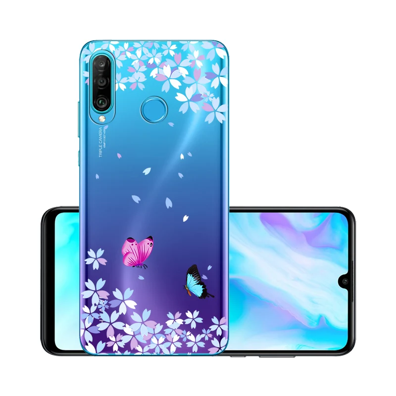 W001 Прозрачный чехол для huawei P30 Lite, чехол для huawei P30 Pro P10 P20 mate 10 20 30 Lite Pro P Smart Z Y7 Y9 чехол - Цвет: W001