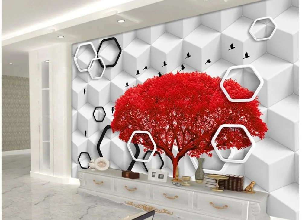 3D обои ТВ фон для гостиной диван настенная мангровая сетка обои|tv background