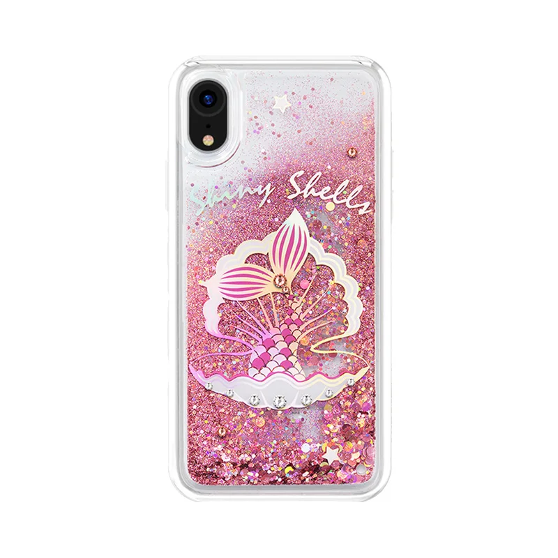 KINGXBAR для iPhone XR Case Quicksand чехол крышка антидетонационных iPhoneXR Обложка Симпатичные