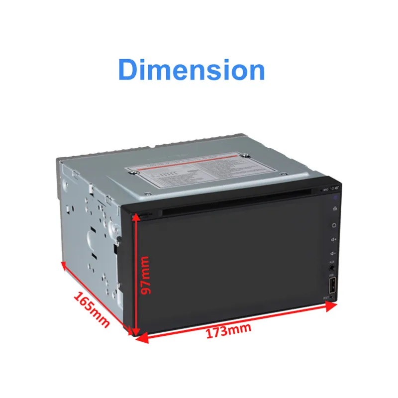 Универсальная мультимедийная система 2 Гб ОЗУ четырехъядерный процессор din GPS