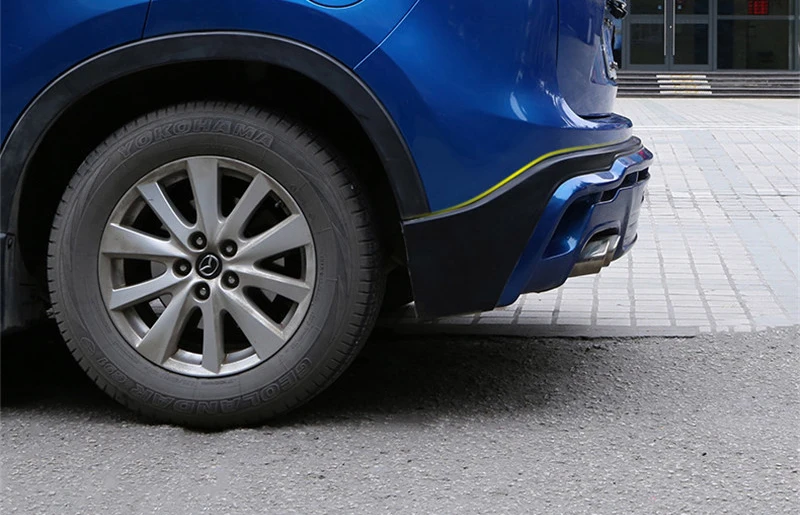 Аксессуары для автомобиля роскошный задний бампер для MAZDA CX-5 комплекты кузова первого поколения BELTA стиль 2011 2012 2013 ABS материал
