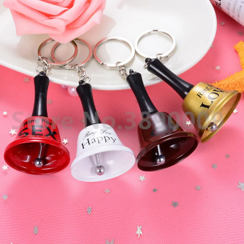 1 Pcs Creative Bell Keychain Love Fashion Bag Pendant Letter LOVE BEER HAPPY COFFEE Accessories Hand | Украшения и аксессуары