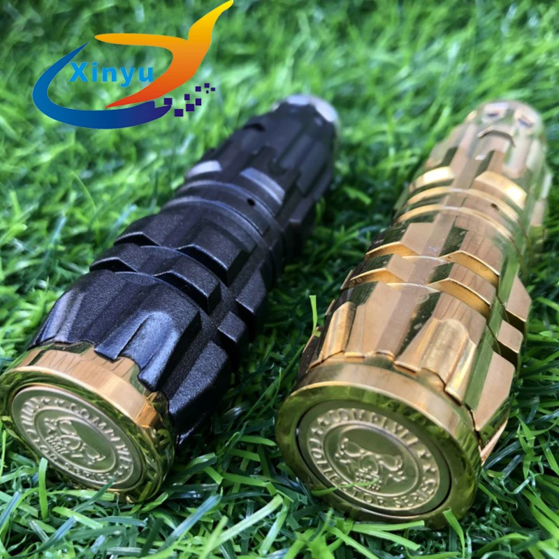AV CompLyfe мини мод набор испаритель латунь механический 18350 батарея 24 мм diamater vape vs