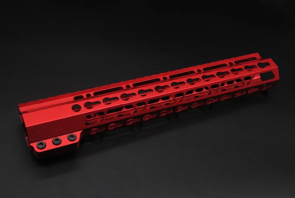 TriRock 12 ''дюймовый Keymod / M lok Handguard рельсовый зажим стиль Picatinny Mount System. 223/5.56 AR 15_Chinese