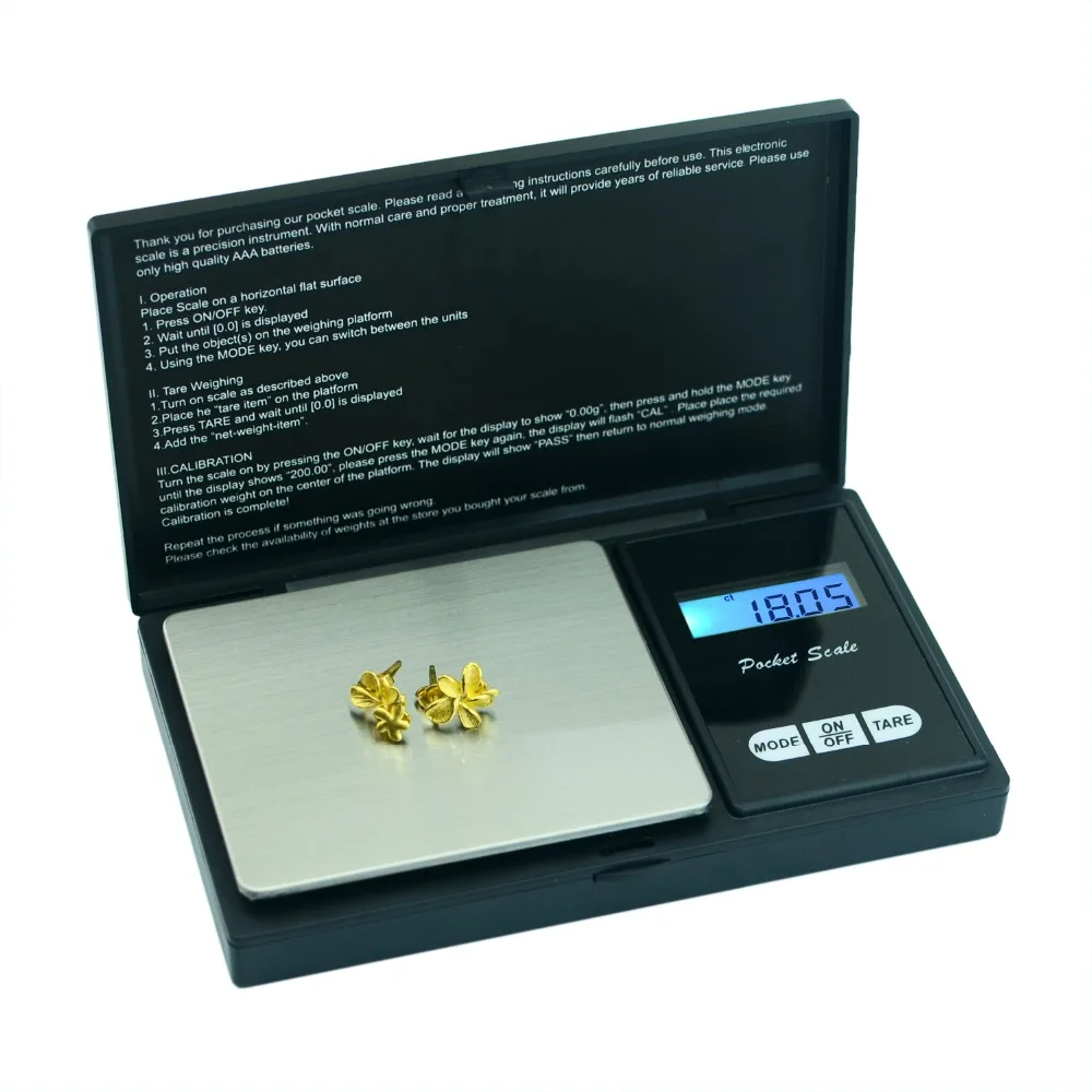 

Jewelry Scale 200g/0.01g Mini Pocket Gram Weight Precision Portable Accurate Digital Balance Weighing Scales Gold Coin 0.01 LCD