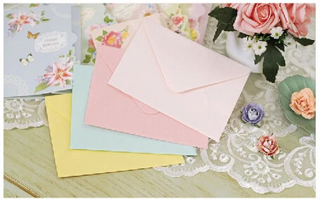 Винтажные открытки на день рождения с конвертами 6 видов конструкций бабочками