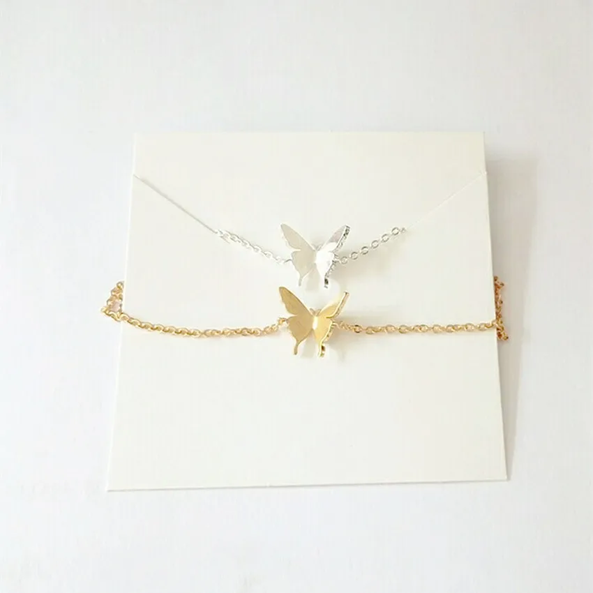 10 шт./лот 2017 природа ювелирные изделия Нержавеющая сталь татуировки Boho бабочка