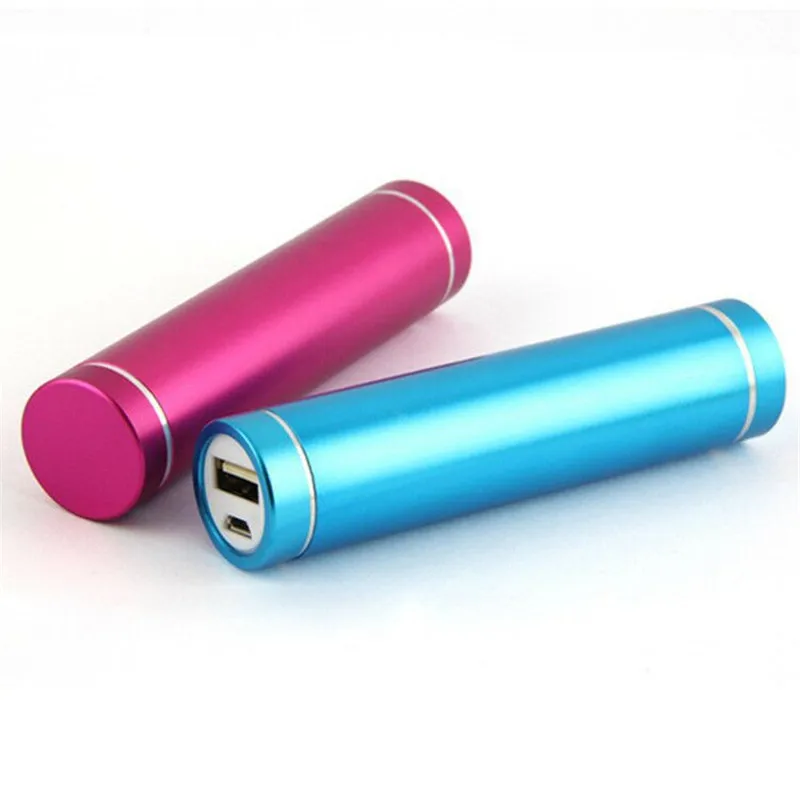 Модный разноцветный внешний аккумулятор USB 5 в 1 А 18650 комплект сделай сам чехол