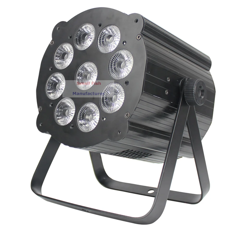 2 шт./лот Led Par огни 9X12W RGBW 4в1 Банки стробоскоп DMX контроллер Вечеринка Dj Рождество