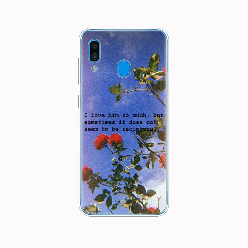 61942 Для samsung Galaxy A20 чехол A20E силиконовый задняя крышка для телефона samsung A20 A 20 A205F A20E A202F мягкие Fundas Coque бампер - Цвет: 61942
