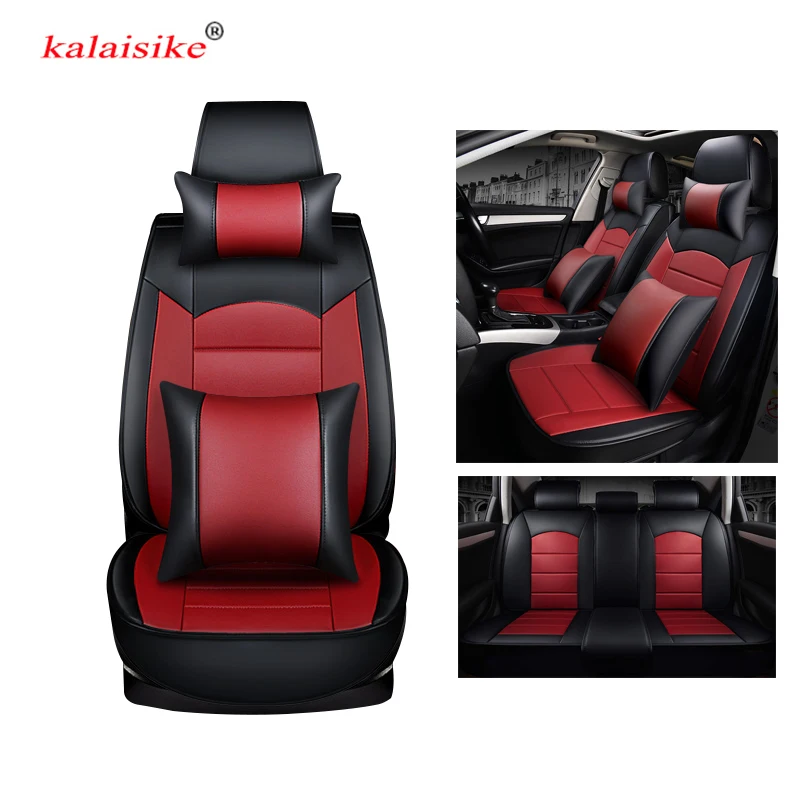 Универсальные кожаные чехлы kalaisike для автомобильных сидений Toyota все модели венза
