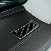 abs chromecarbon fibre for teramont atlas 2017 2018 accessories car front small air outlet decoration cover trim sticker