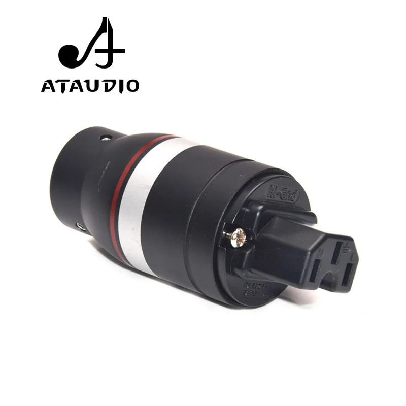 ATAUDIO Hifi Разъем питания высокая производительность позолоченный одна пара США + IEC