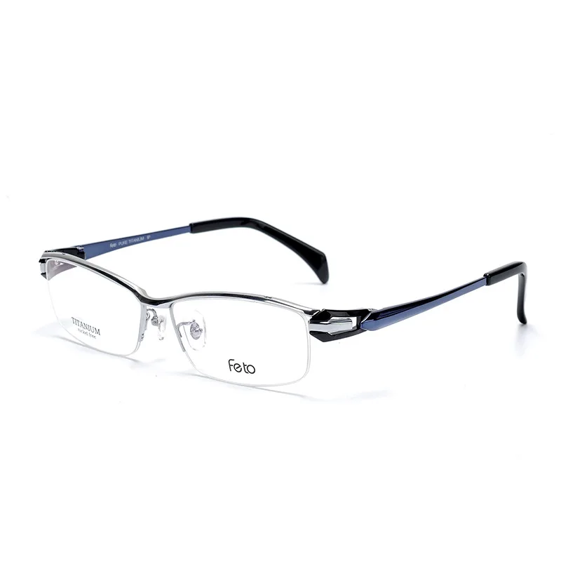 Одежда высшего качества Для мужчин близорукость очки оптического чистого Титан