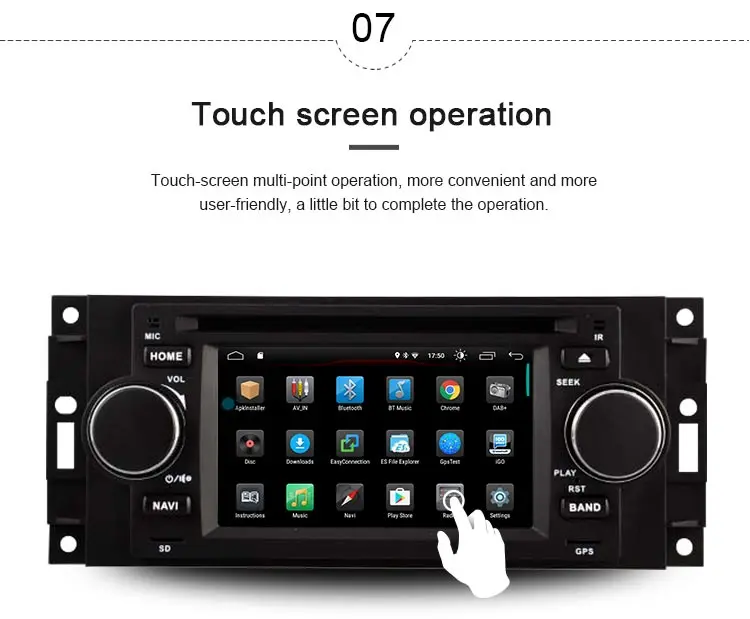 JDASTON Android 10 автомобильный dvd-плеер для Jeep Grand Cherokee Commander Wrangler Chrysler 300C PT Cruiser Sebring Dodge caliber ram