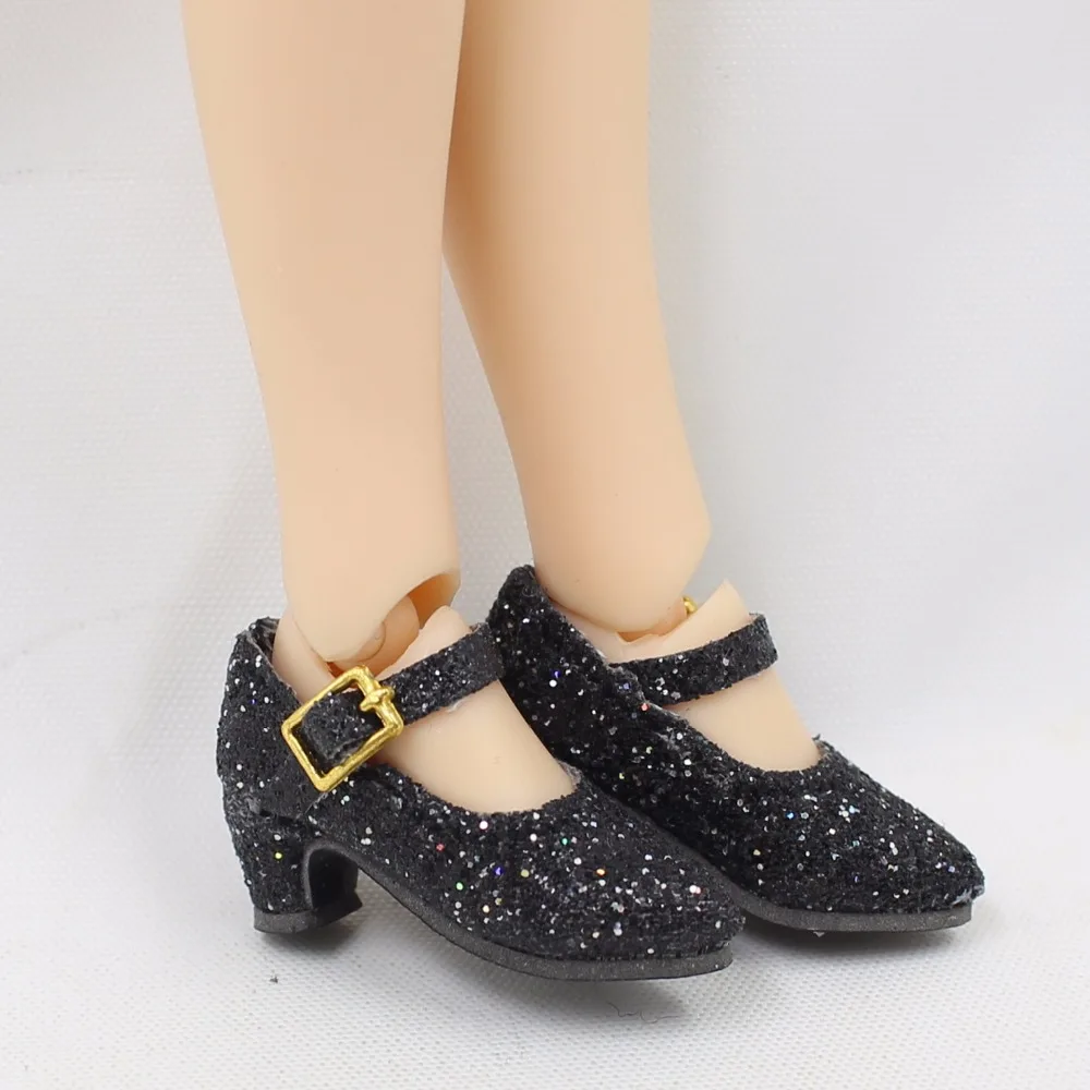 Blyth doll ледяные суставы тела обувь со стразами элегантный высокий каблук игрушка обувь