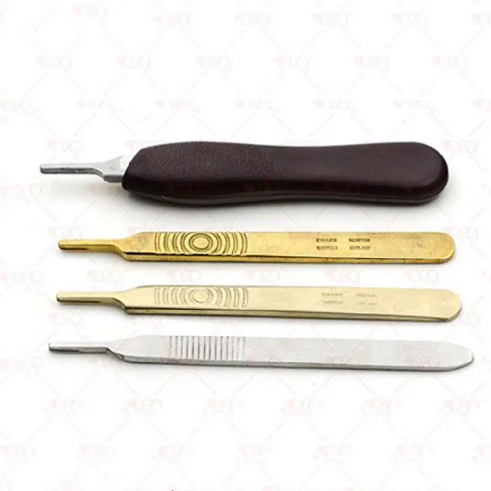 № 3. Скальпель с ручкой подходит для лезвия нержавеющая сталь хирургическая