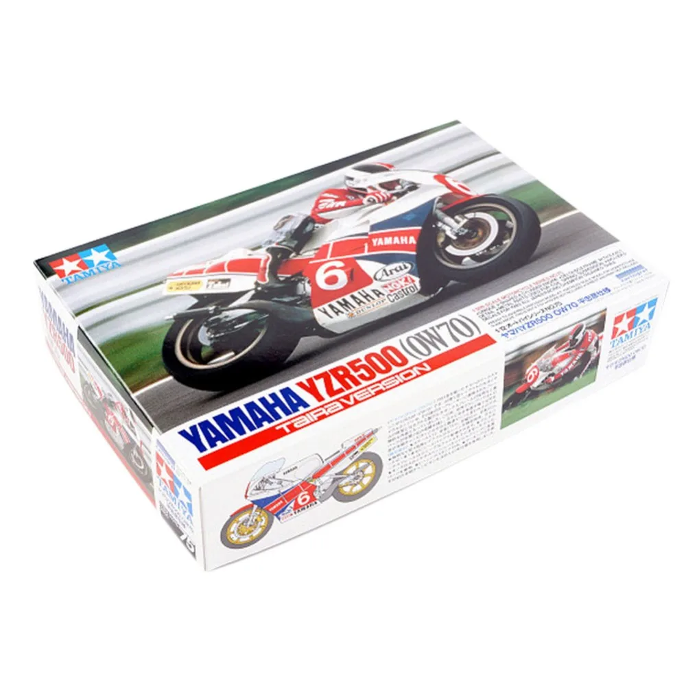 Tamiya 14075 1/12 YZR500 0W70 Таира версия весы сборка модель мотоцикла строительные наборы oh rc игрушки