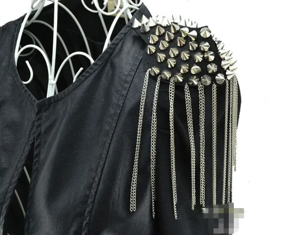 S G price for 2 pcs Ручная работа A99 epaulette ювелирные изделия кисточкой большое плечо брошь погоны/погоны Шипы/escapulario Блейзер аксессуары/булавка - Цвет: S G price for 2 pcs