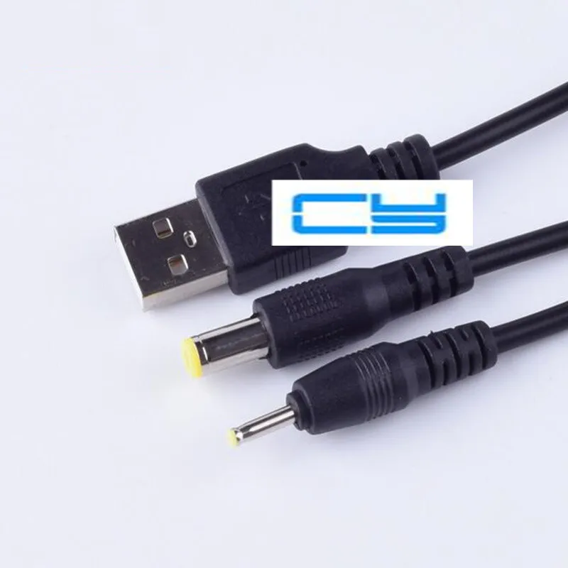 1 м USB в DC 5 5*2 & 2 5*0 7 Jack Выход штекер 2А 0 мм кабель для зарядки питания 3 фута|usb to dc|usb