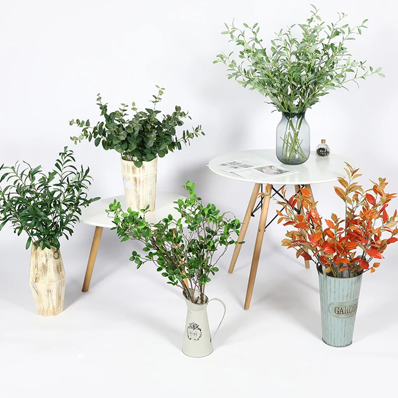 Оливковое Холли Вишня Чили Милан мятный кленовый лист искусственное пластиковое