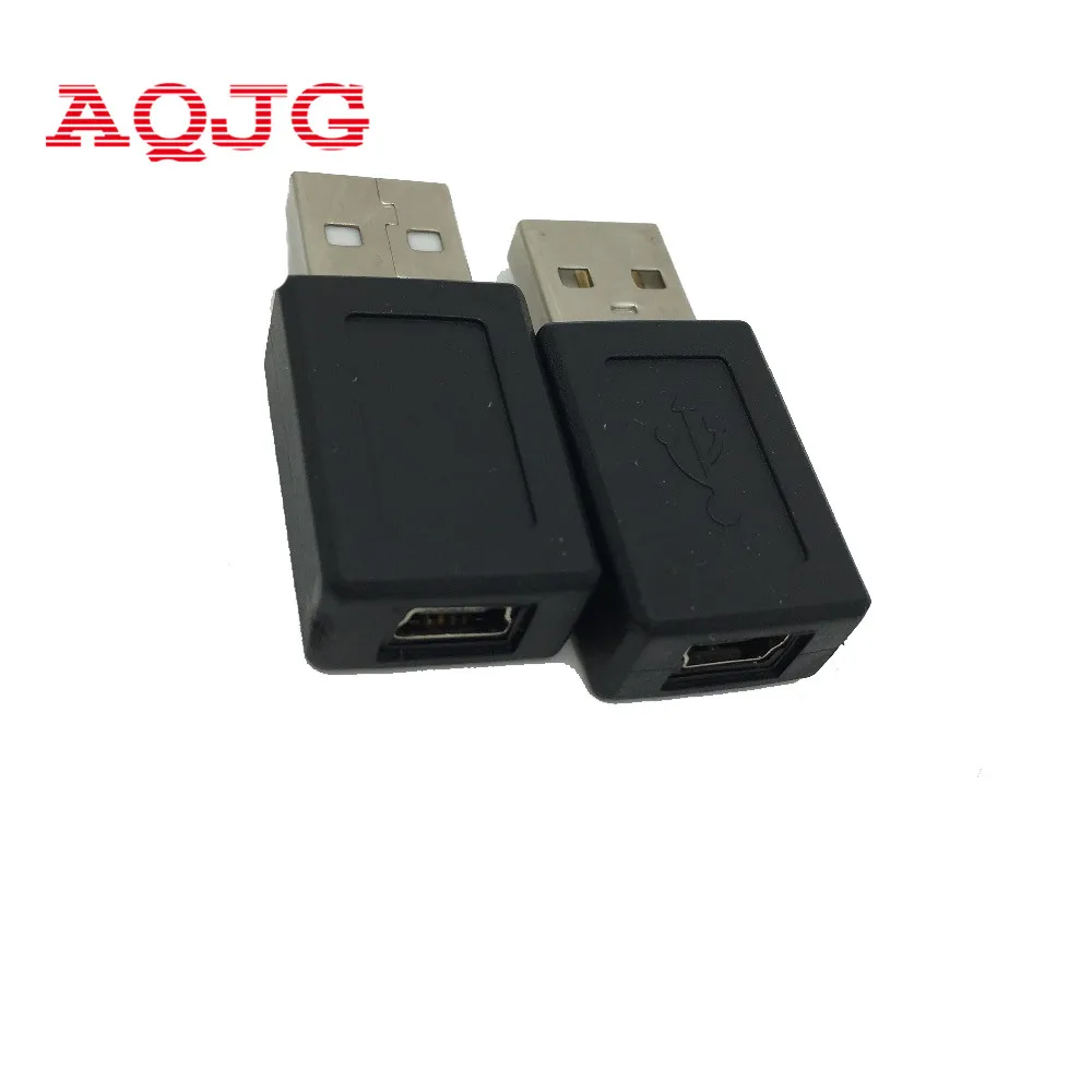 Новый высокоскоростной USB 2 0 папа к Мини Женский конвертер адаптер Папа-мама