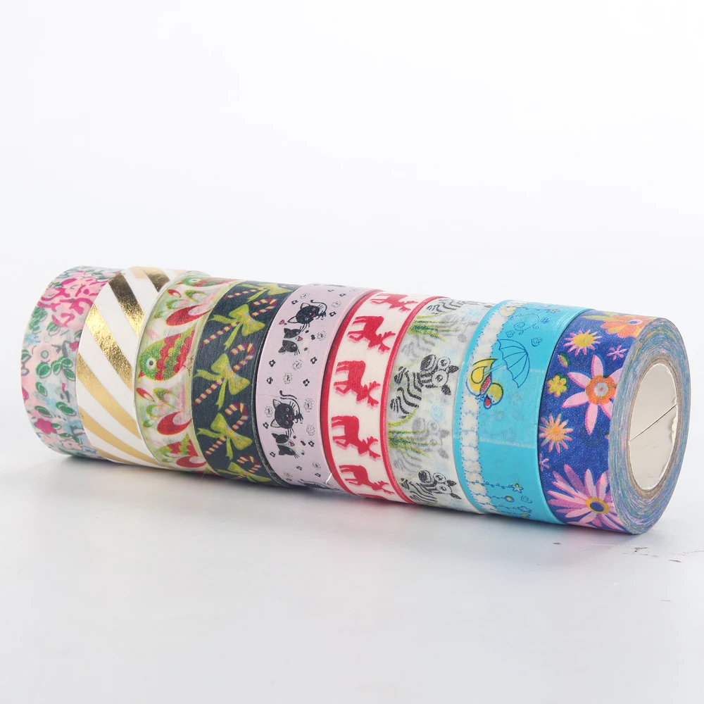 Новинка японская декоративная клейкая лента для дневника канцелярские