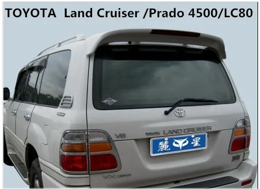 

Spoiler For TOYOTA Land Cruiser LC80 4500 2003.2004.2005 High Quality Rear Wing Spoilers Trunk Lid Diffuser