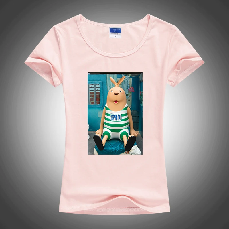 Tumblr Павлин Для женщин футболка Мультфильм УБАВИЧА принтом Летняя одежда топы с