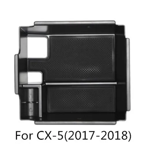 for CX-5 2017 2018 Emaicoca, автомобильная центральная консоль, лоток, держатель, органайзер, контейнер, подлокотник, коробка для хранения для Mazda 6 Atenza CX-5 CX5, аксессуары - Название цвета: for CX-5 2017 2018