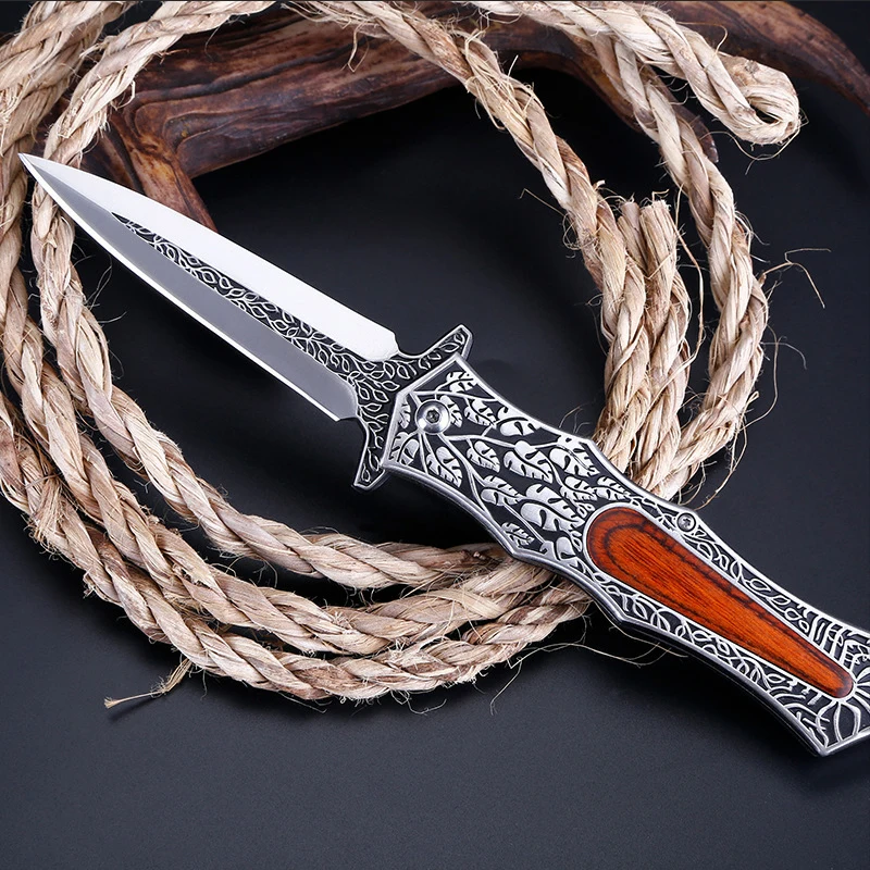 Высокопрочный нож для выживания на открытом воздухе охотничий 56hrc|Ножи| |