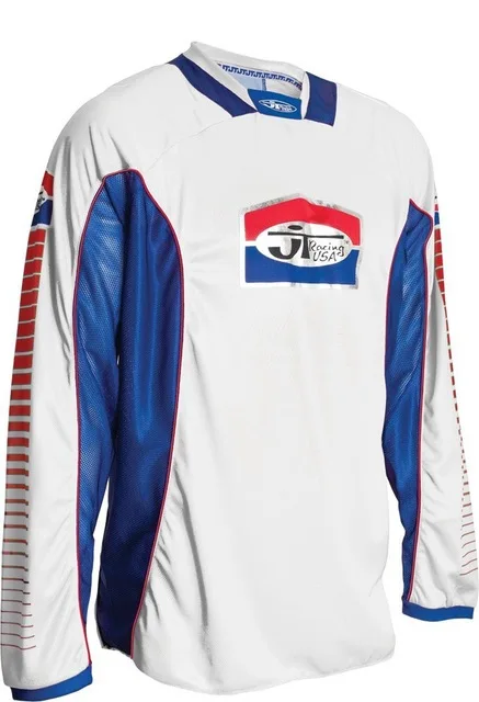 Racing USA Moto Jerseys Man's Off Road Mountain DH Bicycle motocross Jersey BMX MTB Size 5XL Ropa New Hot wear Blue Orange | Спорт и