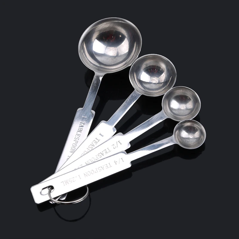 4 шт./компл. набор кухонных измерительных инструментов точный мерный стаканчик из