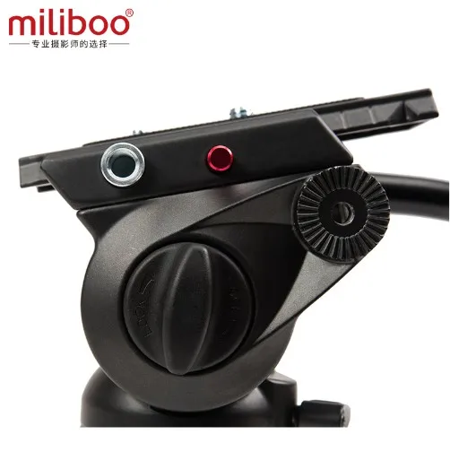 Miliboo MYT801 75 мм размер чаши база плоская жидкая шаровая Головка для камеры штатив и