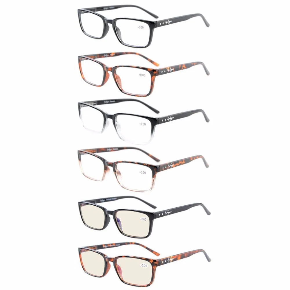 R898 Mix Eyekepper 6 Pack ридеры Ретро Пружинные шарниры очки для чтения в комплекте 2 шт