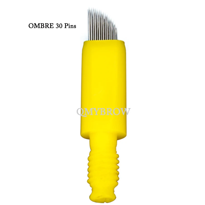 

10 шт., иглы для перманентного макияжа бровей и губ