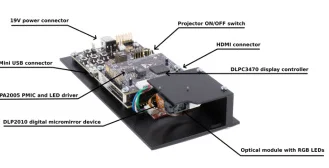 

DLP2010EVM-LC DLP 2010 Light Control Evaluation Module Development Board