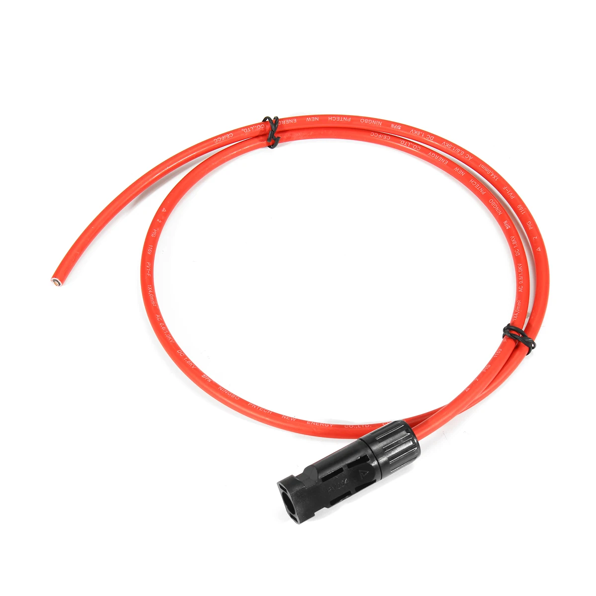 4 мм 12 AWG KINCO 1 пара удлинитель для панели солнечных батарей кабель медный провод черный и красный с MC4 разъем Солнечный PV кабель
