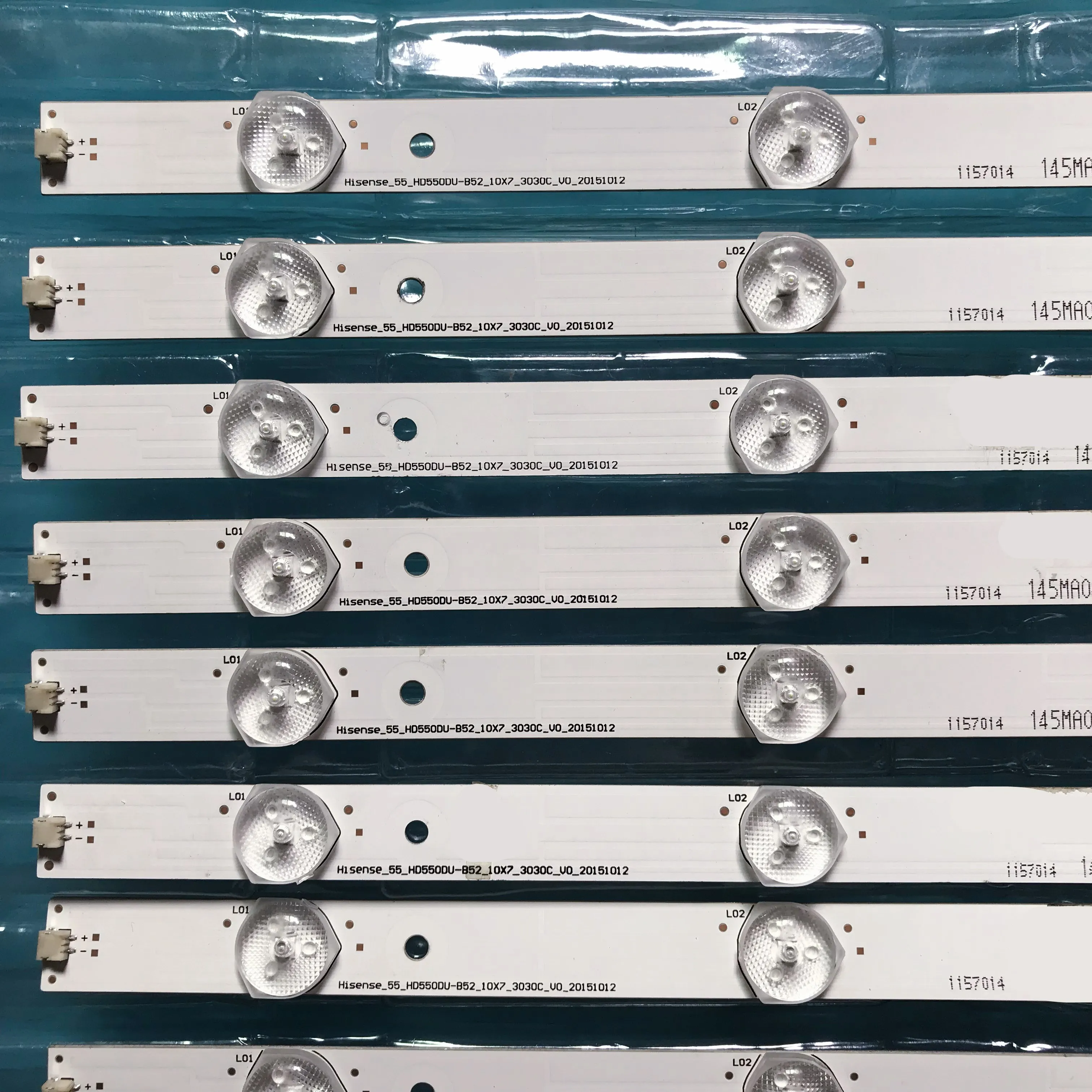 Светодиодная подсветка для Hisense 55H8C набор светодиодных лент (10) 55 HD550DU B52 10X7 3030C V0 |
