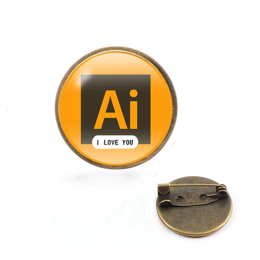 Компьютерный курсор инструмент брошь PS Панель инструментов клавиатура WASD