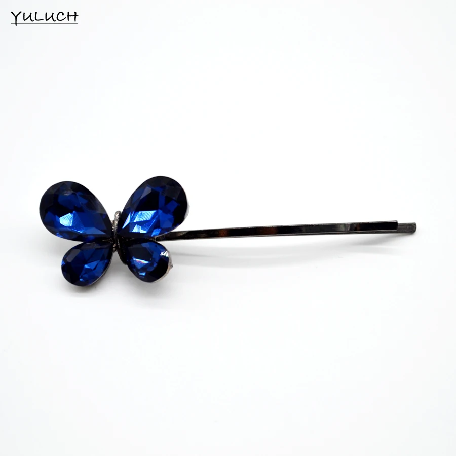 Зажим с кристаллами размытый новый дизайн заколка для волос камнем | Украшения и