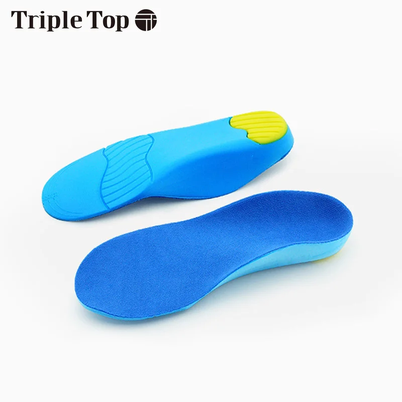 Детские ортопедические стельки TripleTop из кремнезема с противоскользящей тепловой