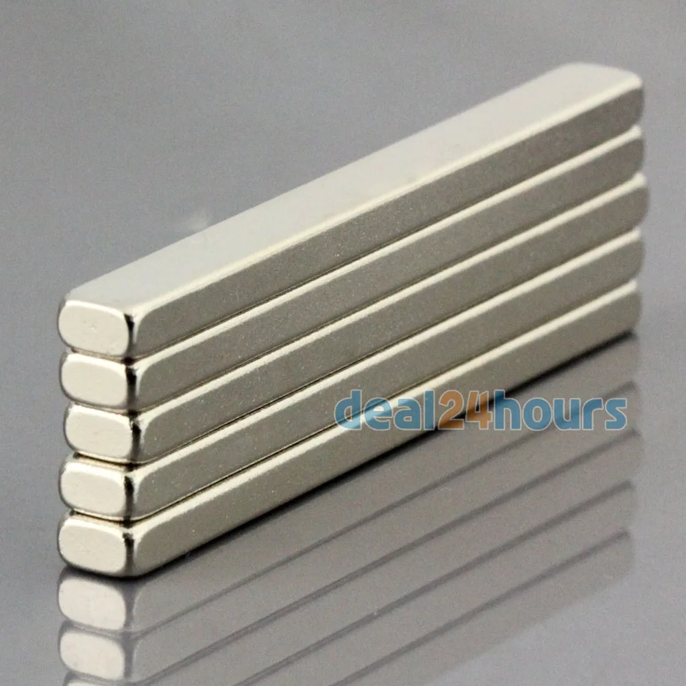 OMO Magnetics 20 шт. N50 Супер сильный блок кубические неодимовые магниты 50x5x3 мм